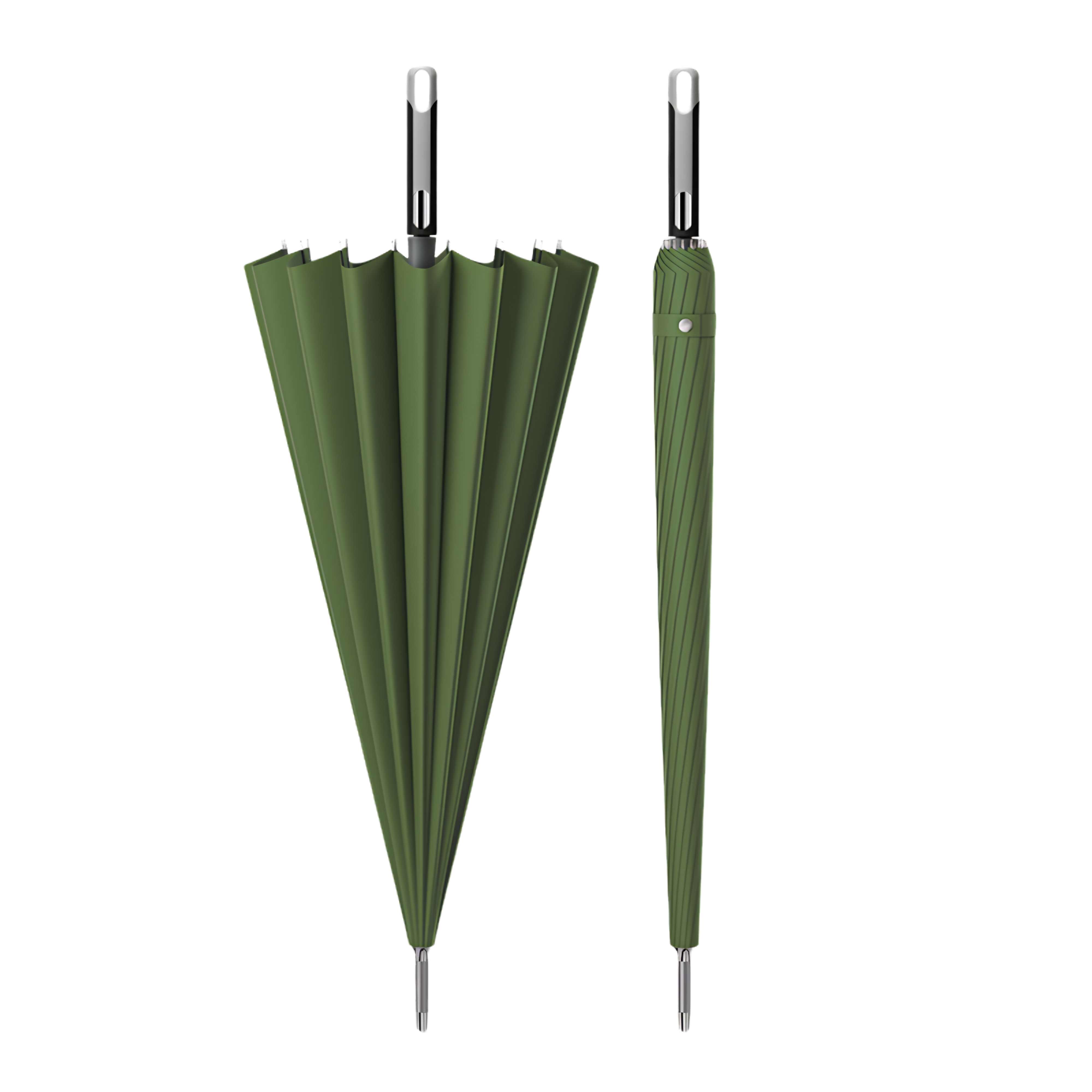 Custom Automatic Business Umbrella With Logo Windproof