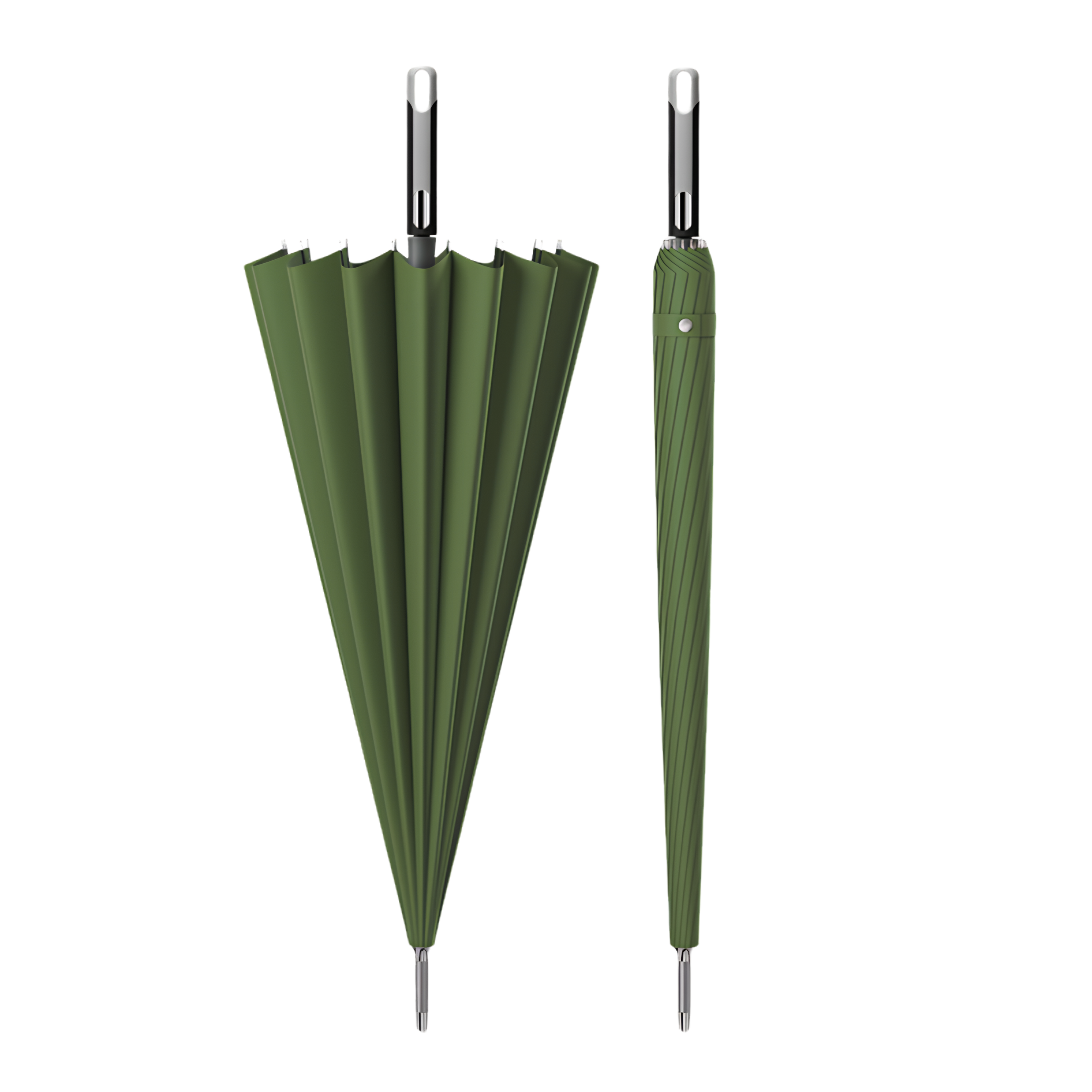 Custom Automatic Business Umbrella With Logo Windproof