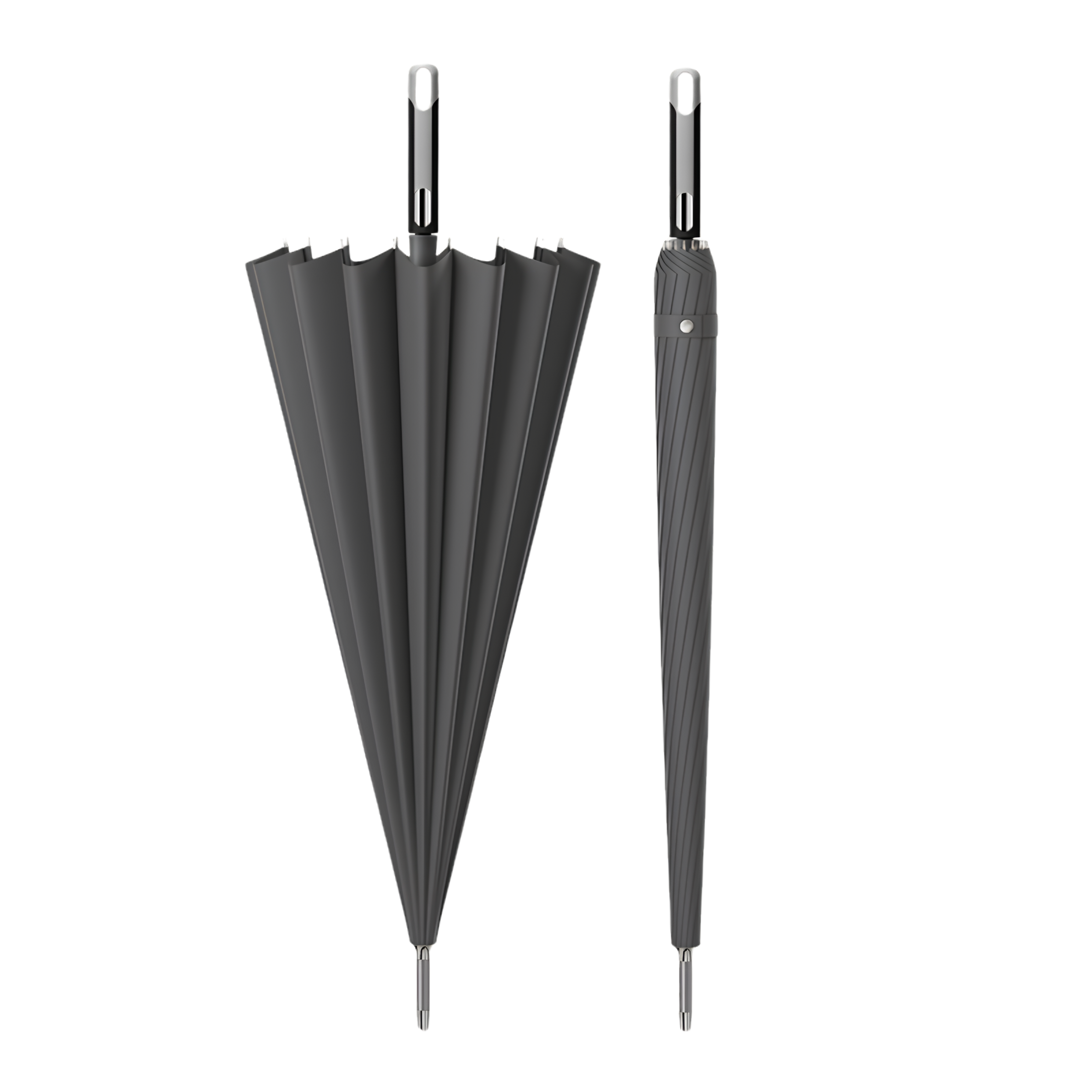 Custom Automatic Business Umbrella With Logo Windproof