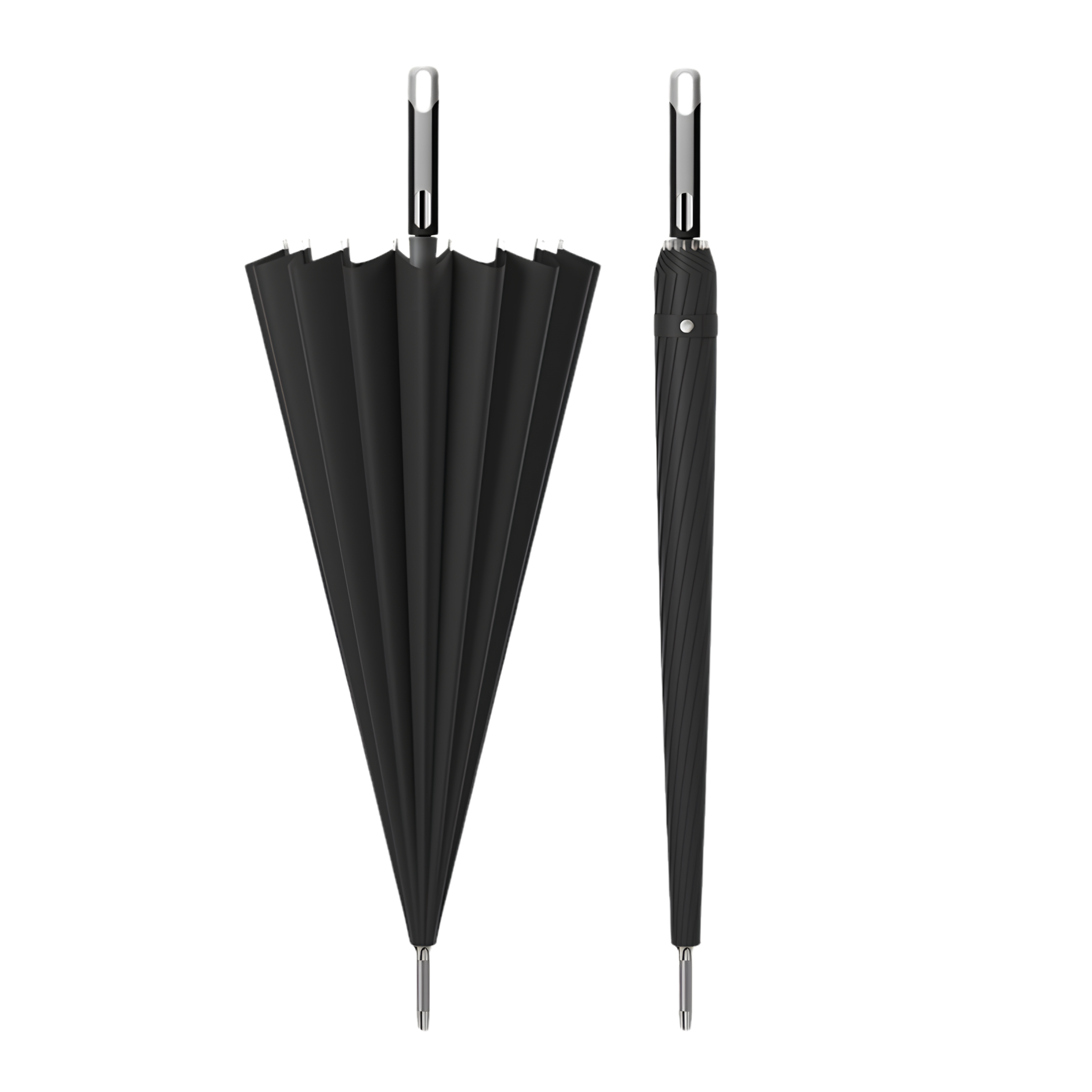 Custom Automatic Business Umbrella With Logo Windproof